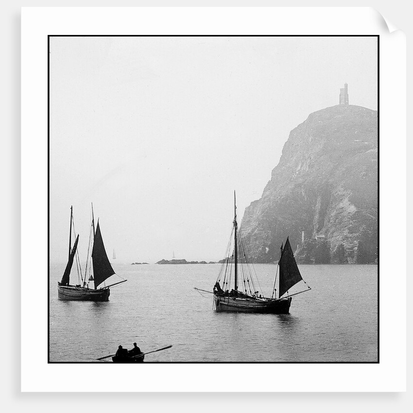 Sailing Boats in Port Erin Bay, Isle of Man by George Bellett Cowen